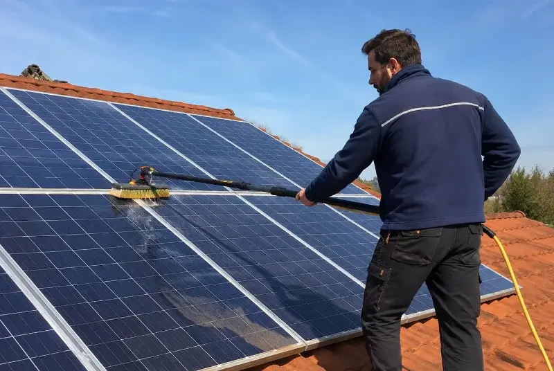 Nettoyage et entretien de panneaux solaires à Thouars