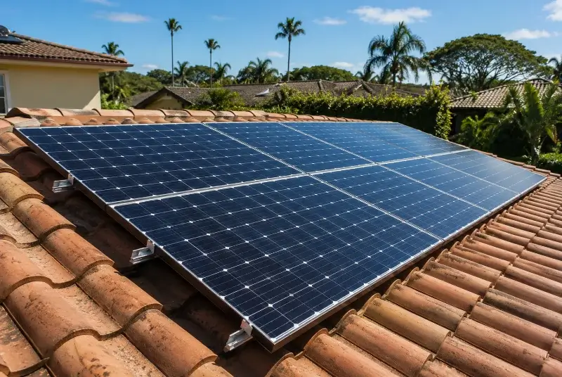 Installation de panneaux solaires à Thouars